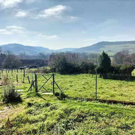 Agreable Chambre Meublee, Vue Sur La Vallee De L'Auxois Villy-en-Auxois Buitenkant foto